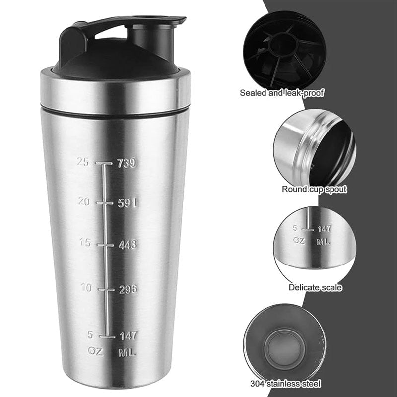 Stainless Steel Protein Shaker Bottle with Mixing Ball - Leak-Proof Gym & Sports Portable Shaker Cup - F.Market78BB50F3B85B4A7D91E2B778EF2ABE62eprolo500mlStainless Steel Protein Shaker Bottle with Mixing Ball - Leak-Proof Gym & Sports Portable Shaker CupStainless Steel Protein Shaker Bottle with Mixing Ball - Leak-Proof Gym & Sports Portable Shaker Cup