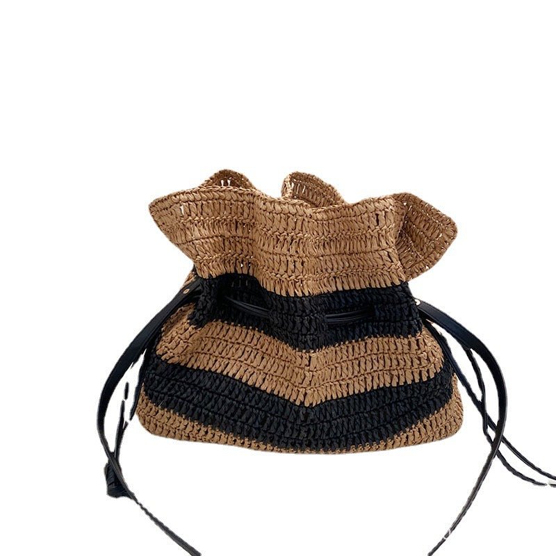 Stripe French Style Single Shoulder Straw Bag Large Capacity Tote Weaving Bag Beach Vacation Sand Bag - F.Market7FC500DA6DE541D4AC5B6199E9265533eproloStripe French Style Single Shoulder Straw Bag Large Capacity Tote Weaving Bag Beach Vacation Sand BagStripe French Style Single Shoulder Straw Bag Large Capacity Tote Weaving Bag Beach Vacation Sand Bag
