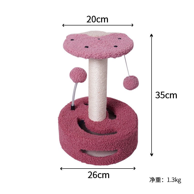 Sunflower Cat Tree – Small Cat Climbing Tower with Scratch Posts & Ball Toy - F.Market28961F0D8D3446CD934E6B319682E452eproloSunflower Cat Tree – Small Cat Climbing Tower with Scratch Posts & Ball ToySunflower Cat Tree – Small Cat Climbing Tower with Scratch Posts & Ball Toy