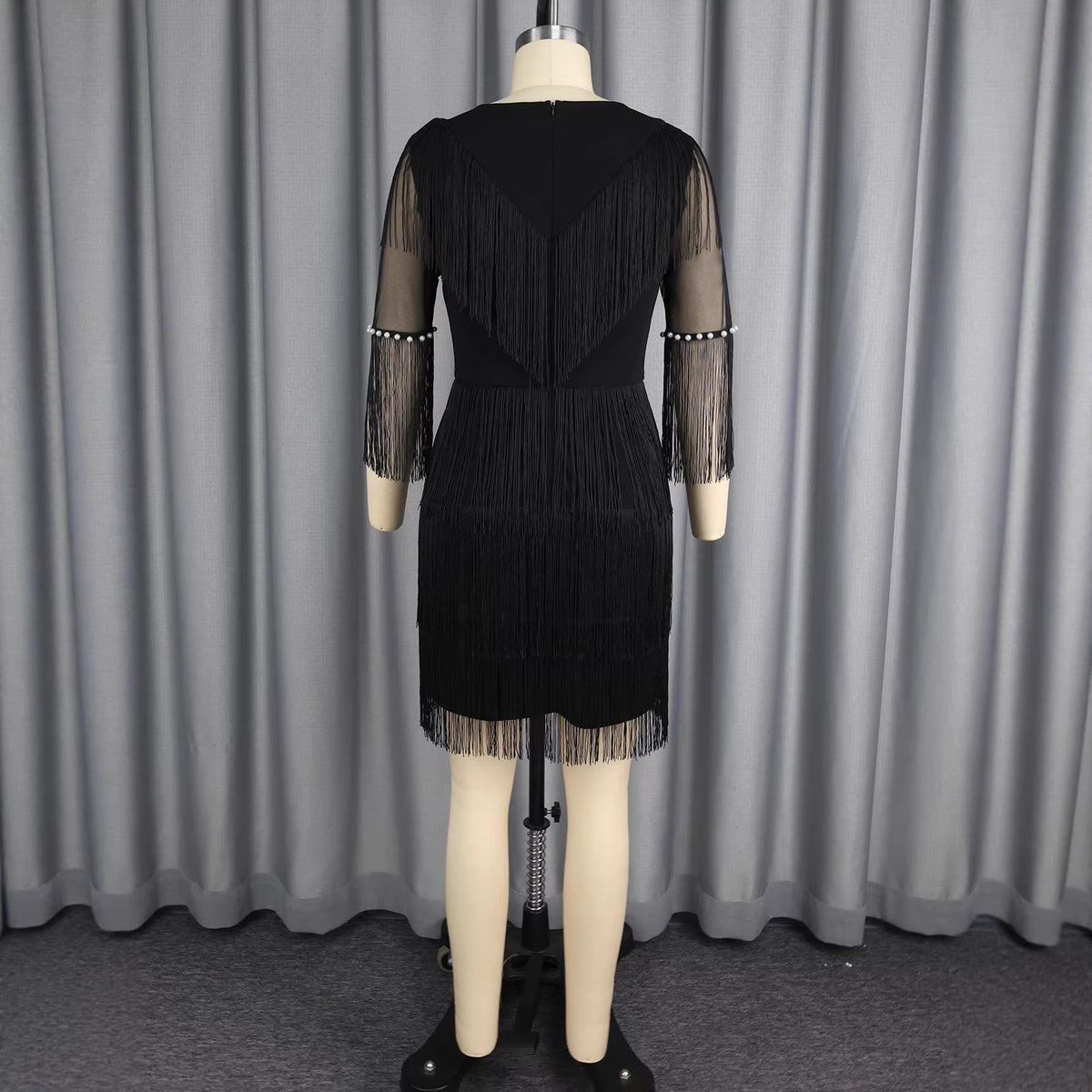 Tassel V-neck dress - F.MarketEA443F3057D441AFAF942881A64A214FeproloSTassel V-neck dressTassel V-neck dress