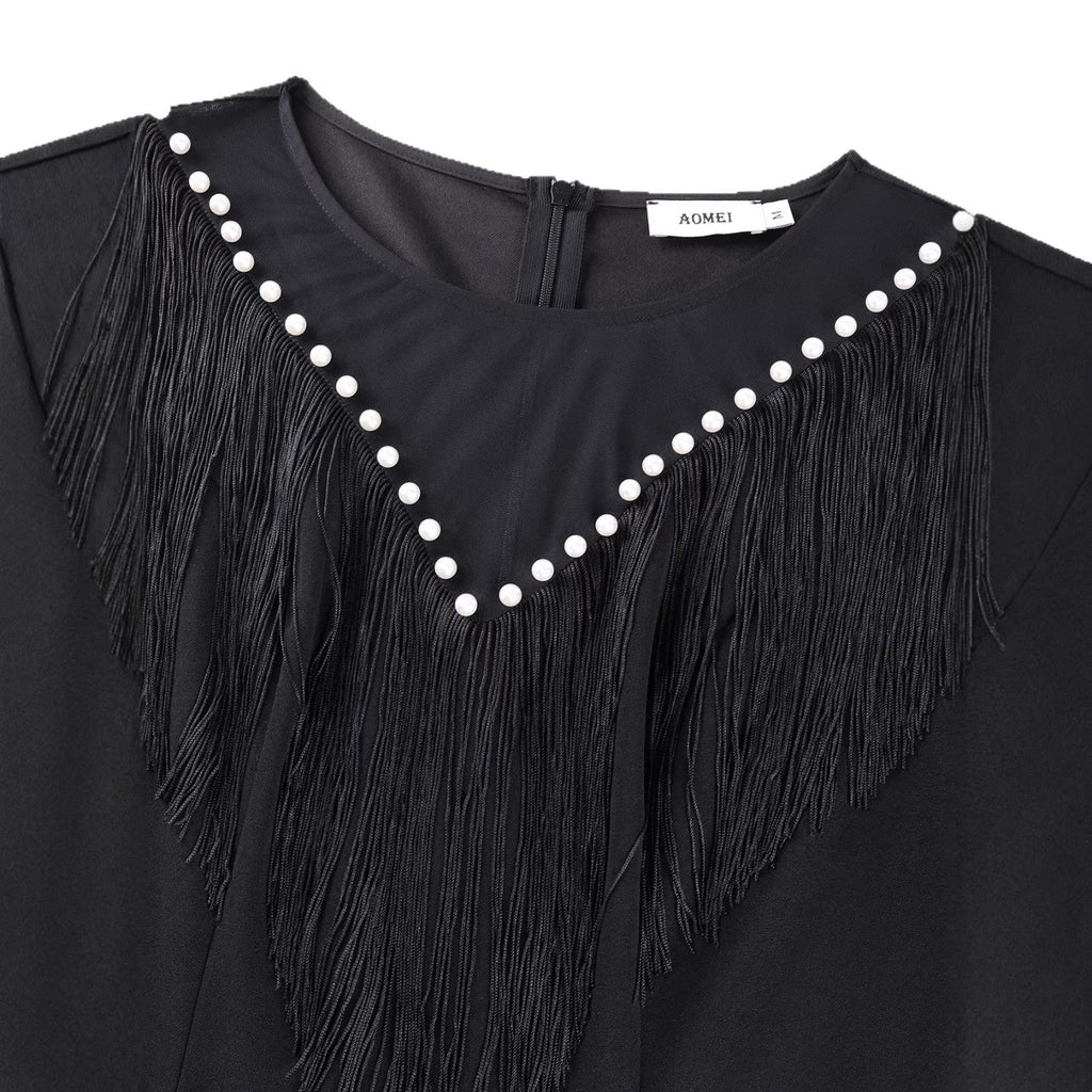 Tassel V-neck dress - F.MarketEA443F3057D441AFAF942881A64A214FeproloSTassel V-neck dressTassel V-neck dress