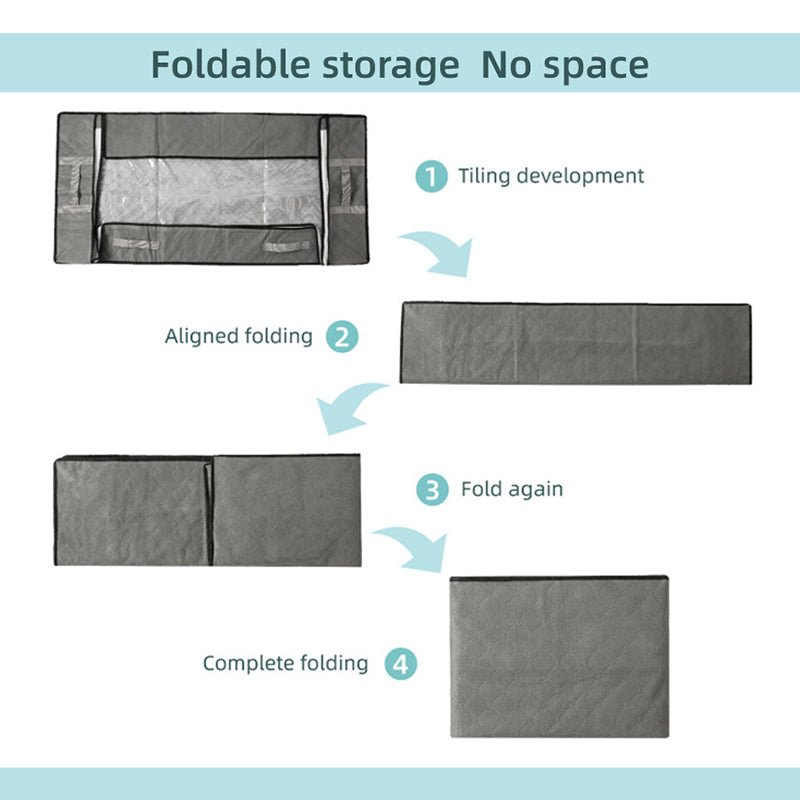 Under-Bed Storage Bag, 75L/40L - Portable Foldable Comforter & Clothing Organizer, Large Capacity Dustproof Box - F.MarketC655B1B5614E4ADA82CC986EA53978F9eproloMUnder-Bed Storage Bag, 75L/40L - Portable Foldable Comforter & Clothing Organizer, Large Capacity Dustproof BoxUnder-Bed Storage Bag, 75L/40L - Portable Foldable Comforter & Clothing Organizer, Large Capacity Dustproof Box