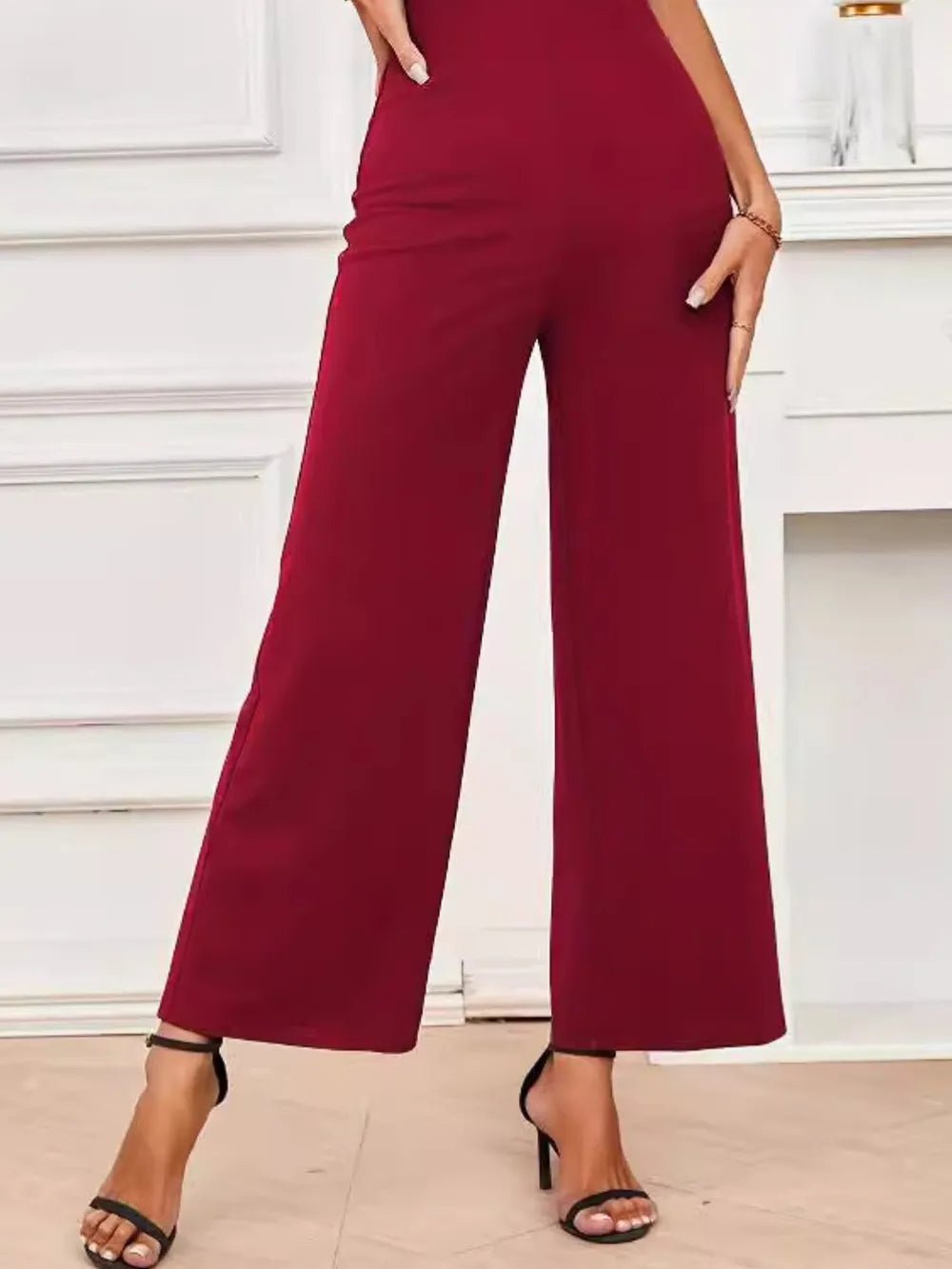 V-Neck Flutter Sleeve Jumpsuit - F.Market96E5B4728E1A496B878A2F27B0DB7E3BeproloLV-Neck Flutter Sleeve JumpsuitV-Neck Flutter Sleeve Jumpsuit