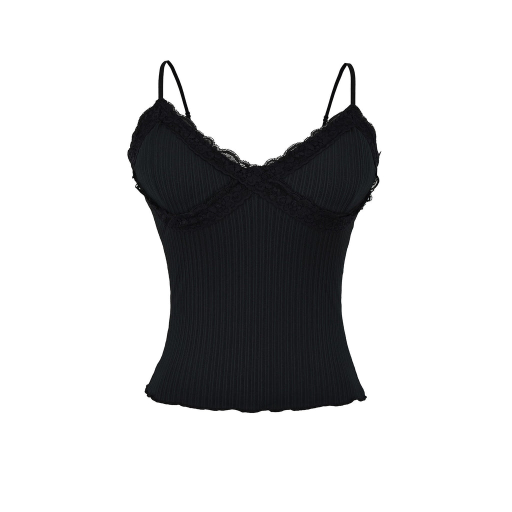 V-neck lace top - F.Market1C08EB9EFD6C49A29DCEBB6C020925F3eproloSV-neck lace topV-neck lace top