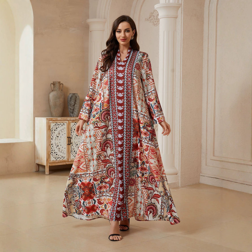 V-neck long dress - F.MarketA5804CDD0EBF45AAA8756E6F4A44C209eproloMV-neck long dressV-neck long dress