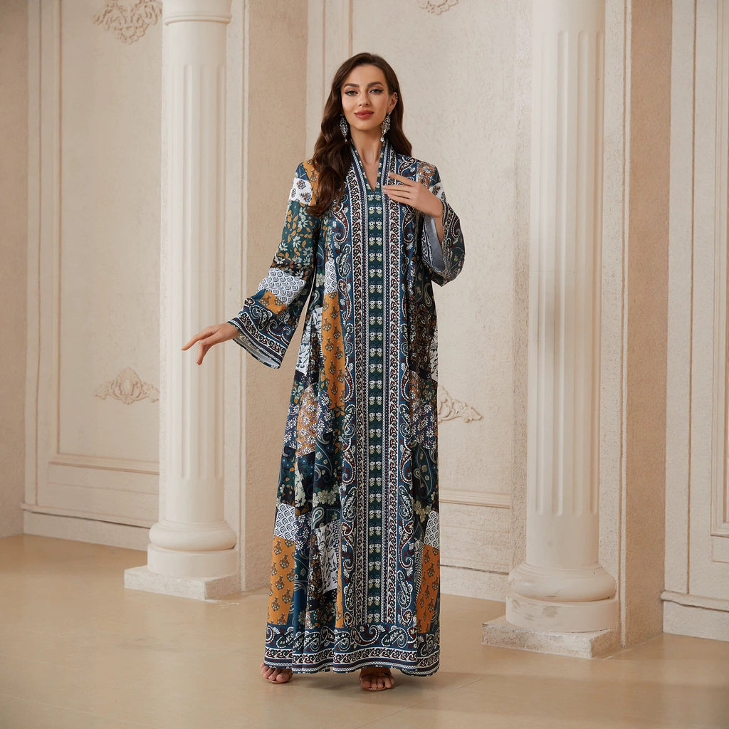 V-neck long sleeved dress - F.MarketD6622CCCD8DD4D3FB26014E53705BC8AeproloMV-neck long sleeved dressV-neck long sleeved dress