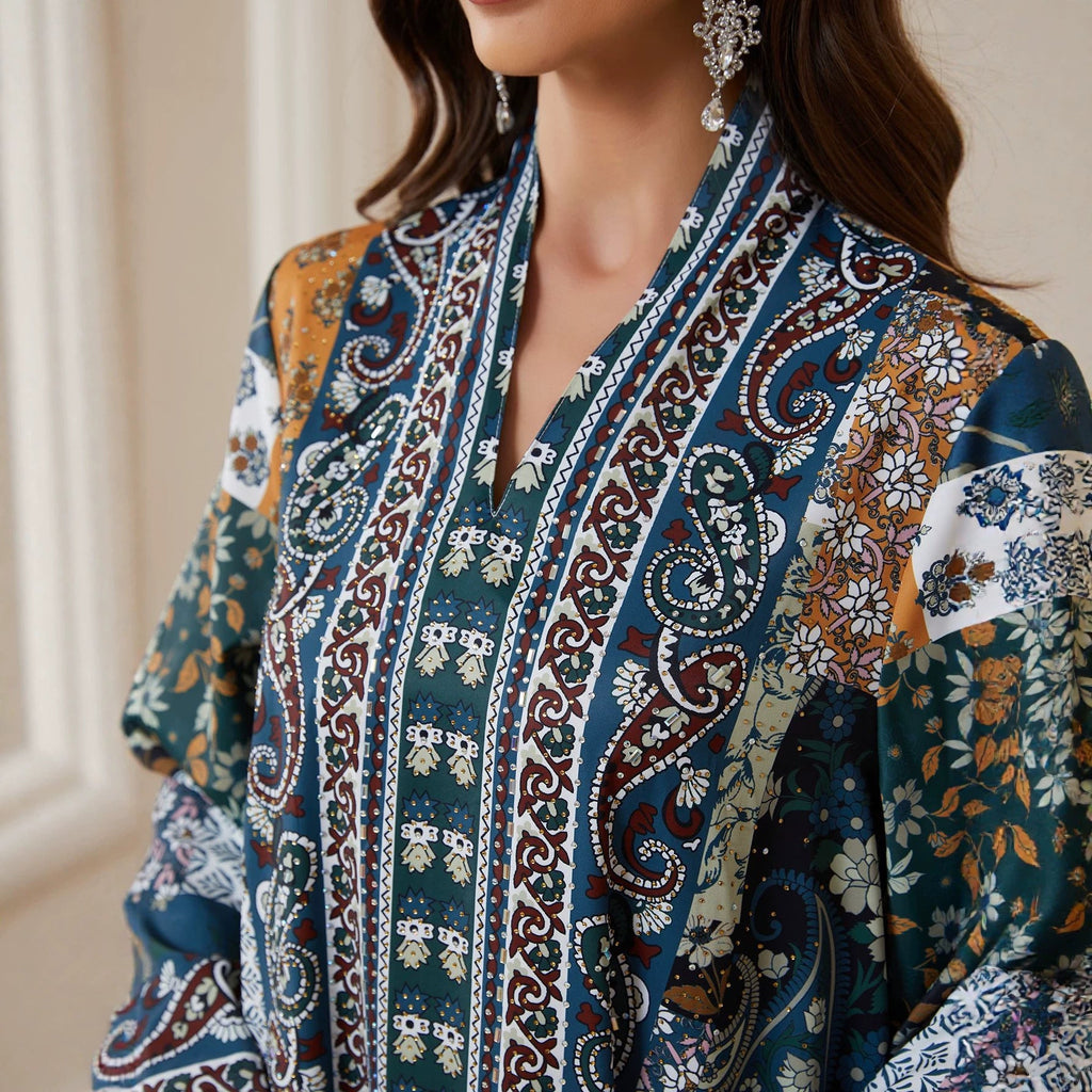 V-neck long sleeved dress - F.MarketD6622CCCD8DD4D3FB26014E53705BC8AeproloMV-neck long sleeved dressV-neck long sleeved dress
