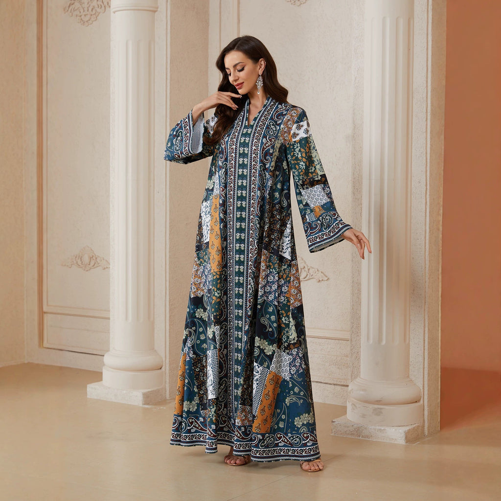 V-neck long sleeved dress - F.MarketD6622CCCD8DD4D3FB26014E53705BC8AeproloMV-neck long sleeved dressV-neck long sleeved dress
