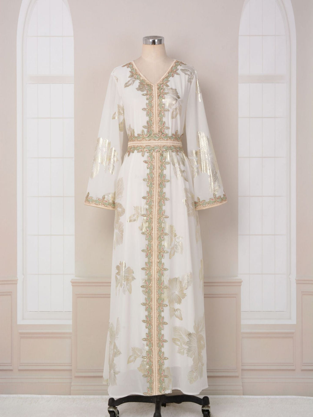 V-neck long sleeved dress - F.Market9A4755D1C82041B78601CED6E2CAD450eproloSV-neck long sleeved dressV-neck long sleeved dress
