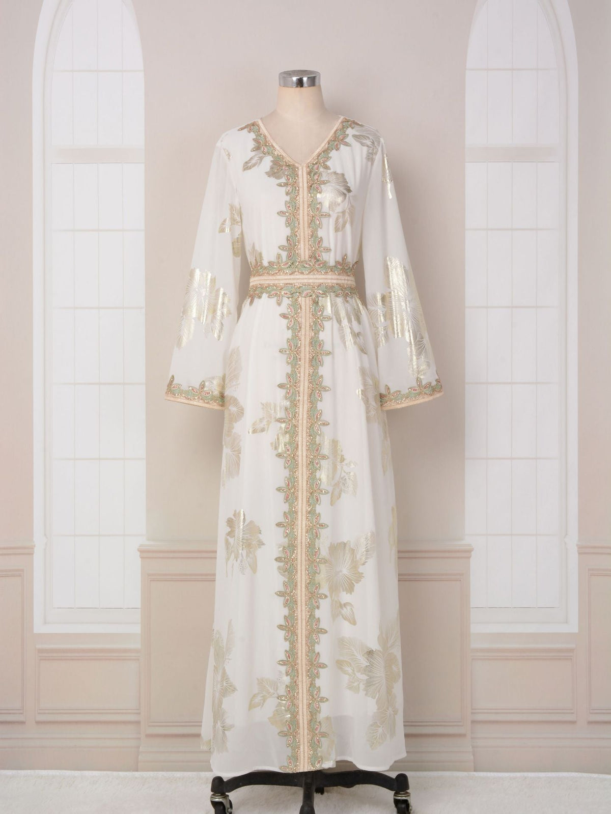 V-neck long sleeved dress - F.Market9A4755D1C82041B78601CED6E2CAD450eproloSV-neck long sleeved dressV-neck long sleeved dress