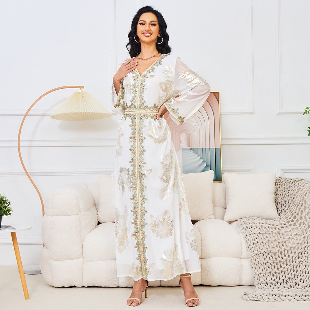 V-neck long sleeved dress - F.Market9A4755D1C82041B78601CED6E2CAD450eproloSV-neck long sleeved dressV-neck long sleeved dress