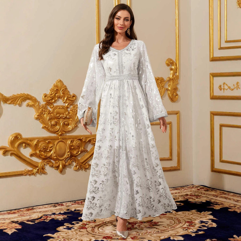 V-neck long sleeved dress - F.Market8AB14D1C9A4344C6913D3DFB2B962388eproloXSV-neck long sleeved dressV-neck long sleeved dress