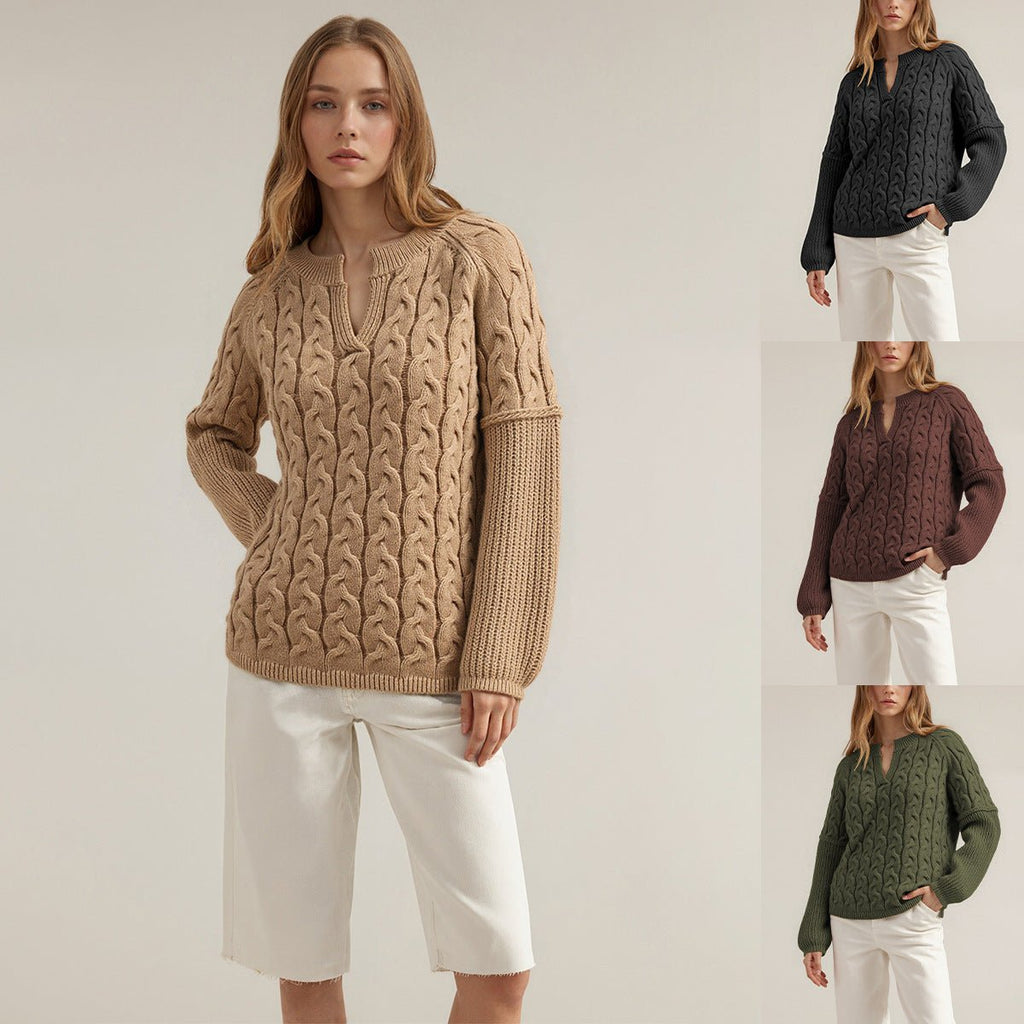 V-neck long sleeved sweater - F.Market2FA55D9AA3A64FDFB6981052BE930F31eproloSV-neck long sleeved sweaterV-neck long sleeved sweater