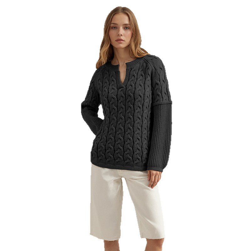 V-neck long sleeved sweater - F.Market2FA55D9AA3A64FDFB6981052BE930F31eproloSV-neck long sleeved sweaterV-neck long sleeved sweater