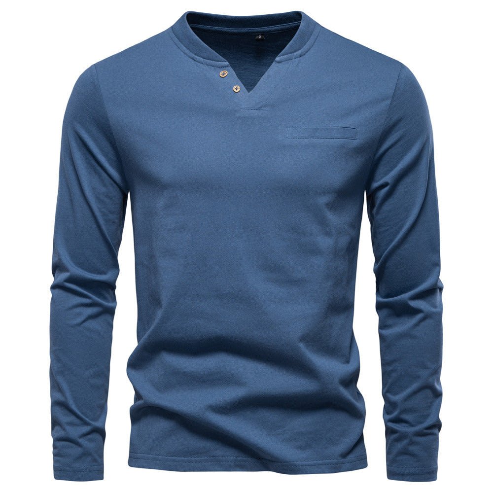 V-neck long sleeved T-shirt for men - F.Market8974FEE5777F455EB90B1BE4A397202FeproloSV-neck long sleeved T-shirt for menV-neck long sleeved T-shirt for men