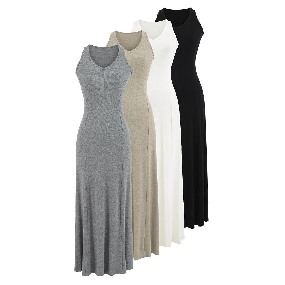 V-neck sleeveless dress - F.MarketF7552B750F3C4791984217B008CC338FeproloSV-neck sleeveless dressV-neck sleeveless dress