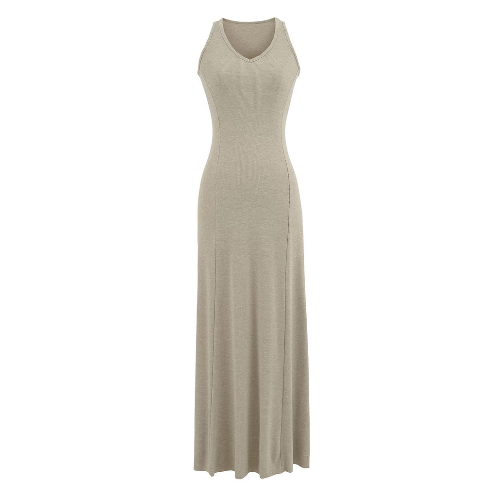 V-neck sleeveless dress - F.MarketF7552B750F3C4791984217B008CC338FeproloSV-neck sleeveless dressV-neck sleeveless dress