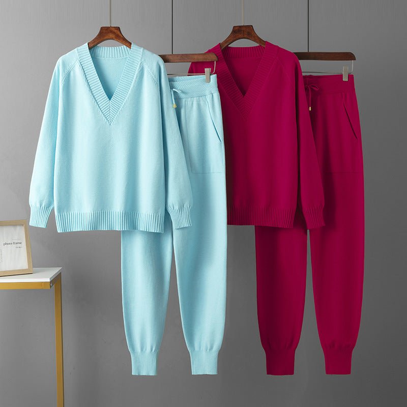 V-neck sweater and pants set - F.Market3F6BB4C195114619990B9D50CCE3CC2EeproloOne SizeV-neck sweater and pants setV-neck sweater and pants set