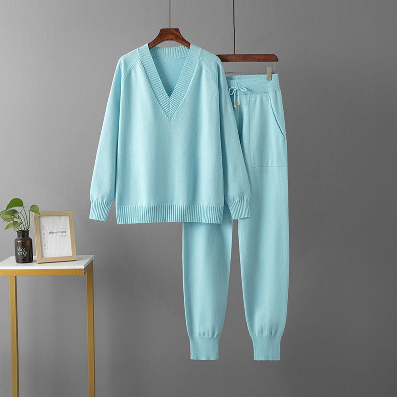 V-neck sweater and pants set - F.Market3F6BB4C195114619990B9D50CCE3CC2EeproloOne SizeV-neck sweater and pants setV-neck sweater and pants set