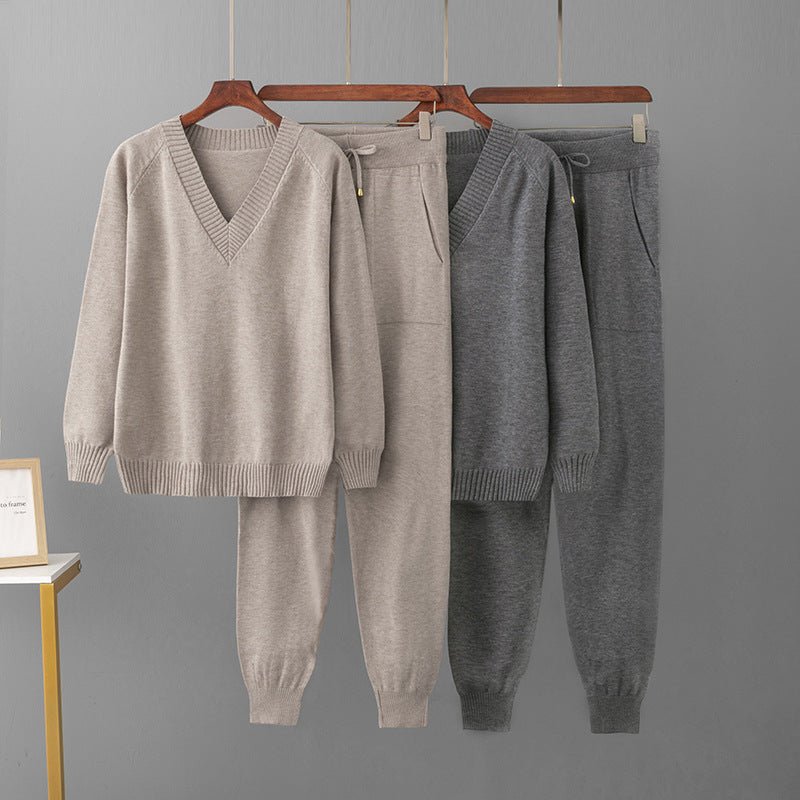 V-neck sweater and pants set - F.Market3F6BB4C195114619990B9D50CCE3CC2EeproloOne SizeV-neck sweater and pants setV-neck sweater and pants set