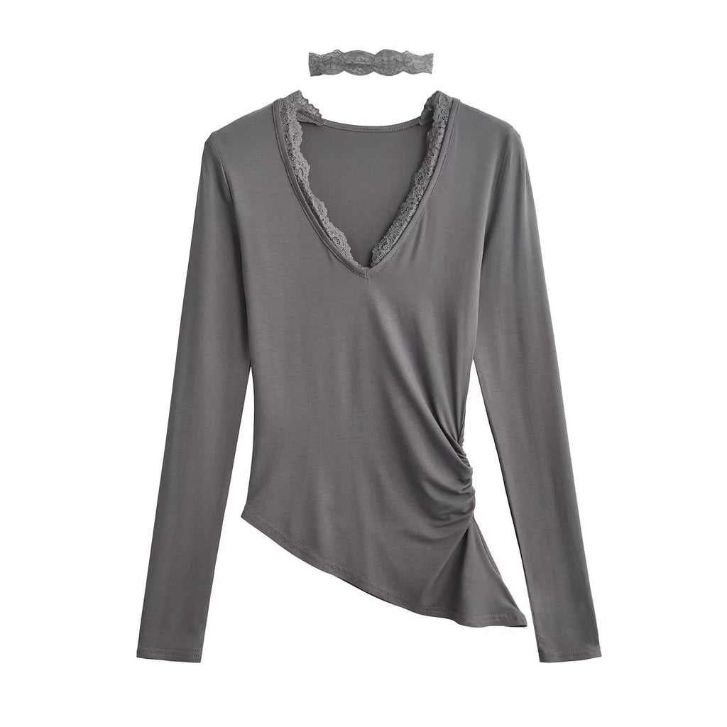 V-neck top - F.MarketD39A409110034247BC7B46849D43C955eproloSV-neck topV-neck top