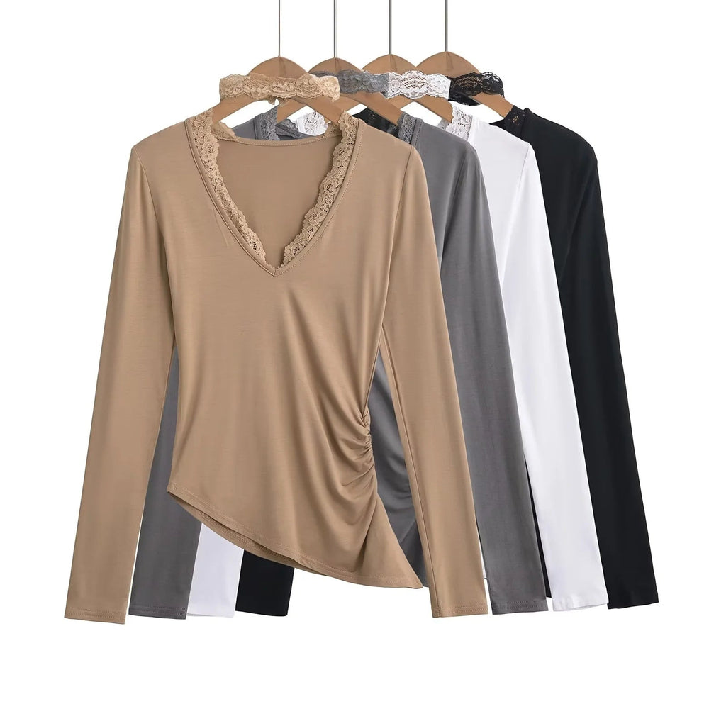 V-neck top - F.Market26044A59968546BDAA7E19333939EEDEeproloSV-neck topV-neck top
