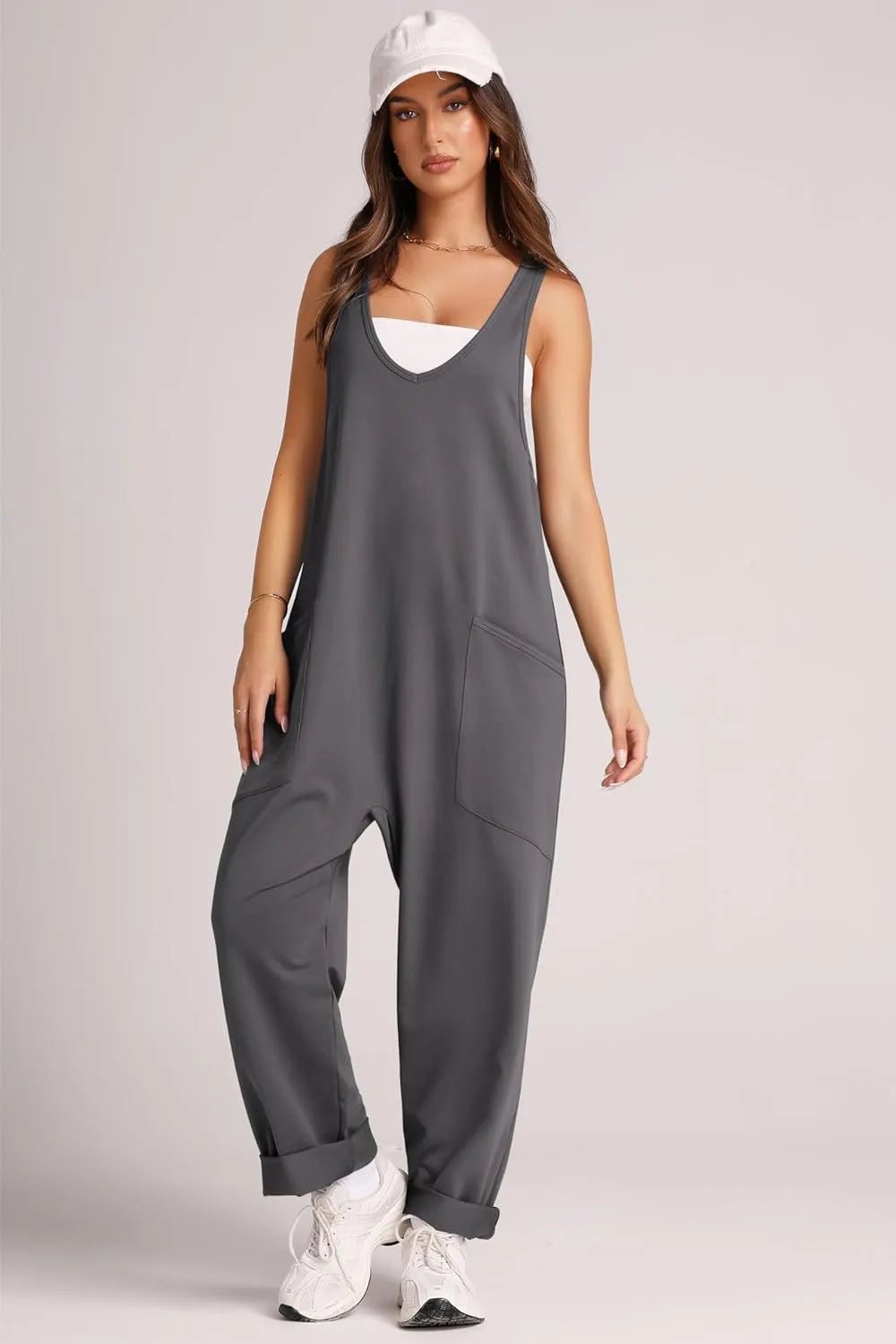 V-Neck Wide Strap Overalls - F.Market7CCEE7CC4D6540A68892055636F8BB23eprolo2XLV-Neck Wide Strap OverallsV-Neck Wide Strap Overalls