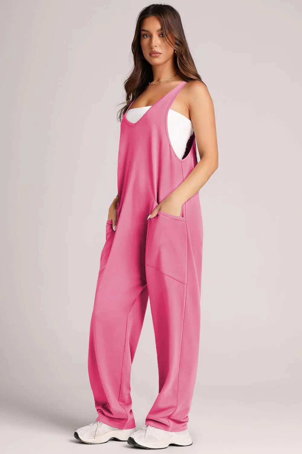 V-Neck Wide Strap Overalls - F.MarketCDE6744DB5CF48BFAE9B26281405FF37eproloXLV-Neck Wide Strap OverallsV-Neck Wide Strap Overalls