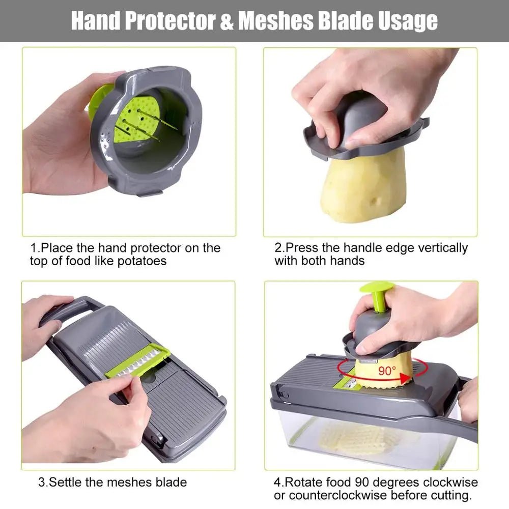 Vegetable Chopper Multifunctional Grater Cutter Kitchen Accessories Manual Fruit Slicer Potatos Shredders Cheese Onions Slicers - F.Market14:29style B;200007763:201336100F.MarketChina MainlandVegetable Chopper Multifunctional Grater Cutter Kitchen Accessories Manual Fruit Slicer Potatos Shredders Cheese Onions SlicersVegetable Chopper Multifunctional Grater Cutter Kitchen Accessories Manual Fruit Slicer Potatos Shredders Cheese Onions Slicers