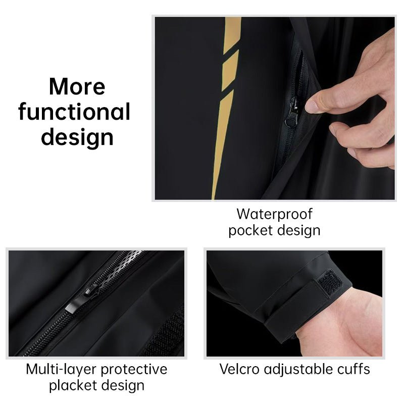 Waterproof Split Motorcycle Rain Suit - Lightweight, Foldable, Windproof, Heavy Rain Protection - F.Market5E9759184DBE49088B1AAF381A11E8B4eproloLWaterproof Split Motorcycle Rain Suit - Lightweight, Foldable, Windproof, Heavy Rain ProtectionWaterproof Split Motorcycle Rain Suit - Lightweight, Foldable, Windproof, Heavy Rain Protection