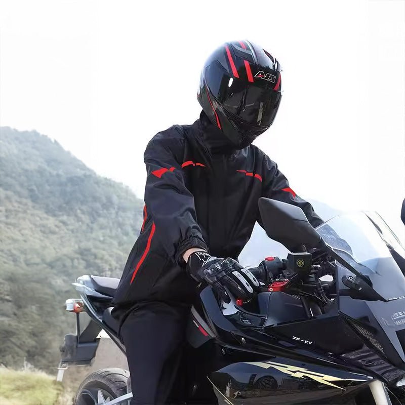 Waterproof Split Motorcycle Rain Suit - Lightweight, Foldable, Windproof, Heavy Rain Protection - F.Market5E9759184DBE49088B1AAF381A11E8B4eproloLWaterproof Split Motorcycle Rain Suit - Lightweight, Foldable, Windproof, Heavy Rain ProtectionWaterproof Split Motorcycle Rain Suit - Lightweight, Foldable, Windproof, Heavy Rain Protection