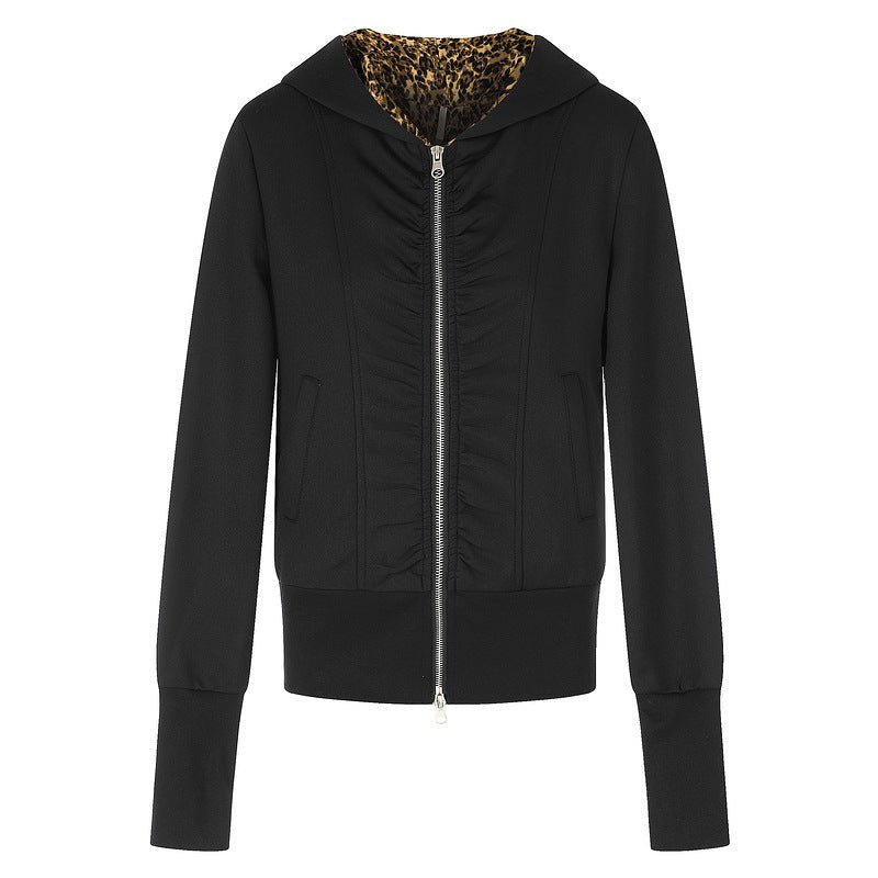 White pleated zipper hooded jacket - F.Market6C864ADFB2E144A2987F01A085C0615DeproloSWhite pleated zipper hooded jacketWhite pleated zipper hooded jacket