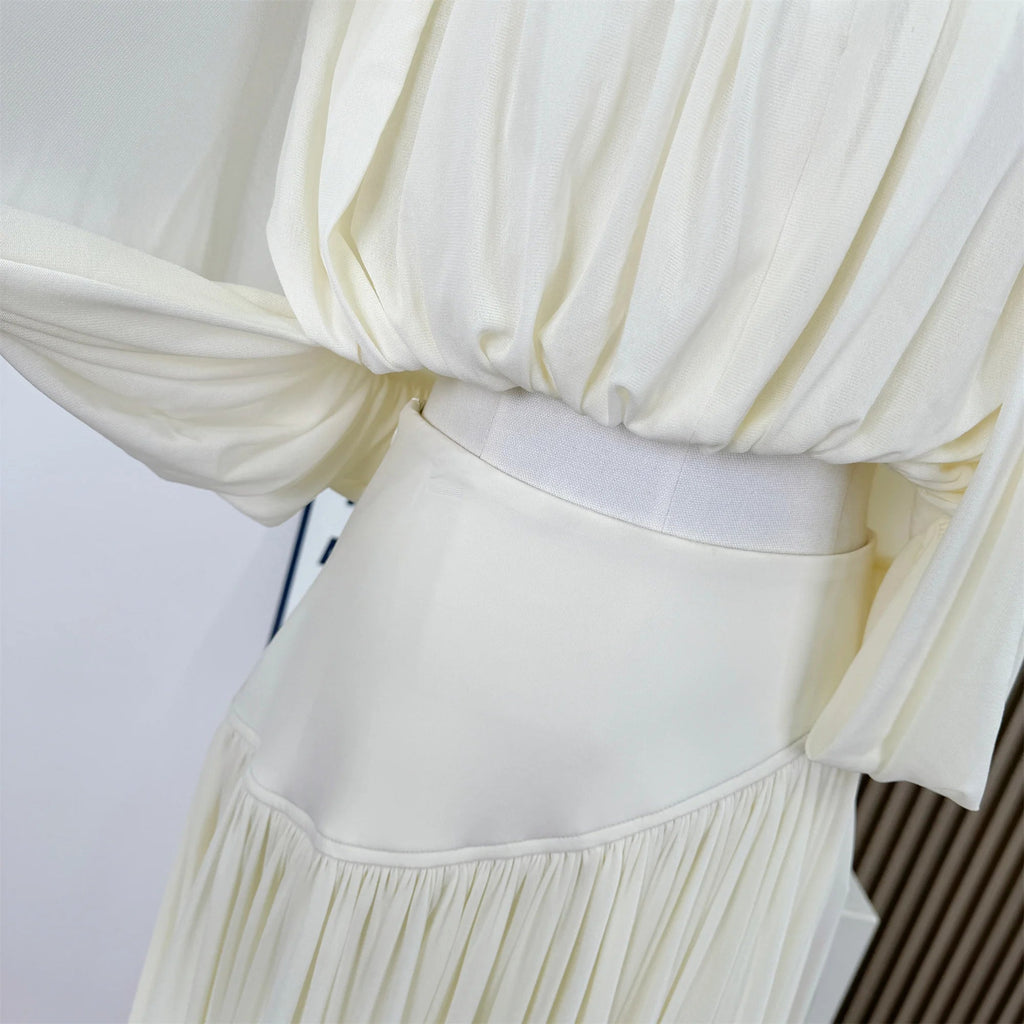 Women's Elegant Spring Summer Two Pieces Skirt Set Lady O Neck Half Sleeve Short Blouse Top + A Line Long Skirt - F.Market14:771two pieces set;5:100014064F.MarketSWomen's Elegant Spring Summer Two Pieces Skirt Set Lady O Neck Half Sleeve Short Blouse Top + A Line Long SkirtWomen's Elegant Spring Summer Two Pieces Skirt Set Lady O Neck Half Sleeve Short Blouse Top + A Line Long Skirt