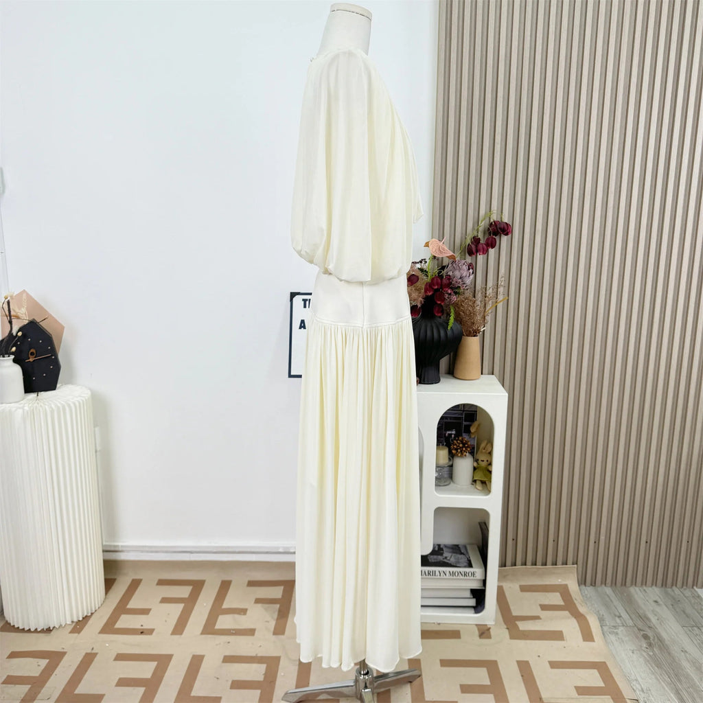 Women's Elegant Spring Summer Two Pieces Skirt Set Lady O Neck Half Sleeve Short Blouse Top + A Line Long Skirt - F.Market14:771two pieces set;5:100014064F.MarketSWomen's Elegant Spring Summer Two Pieces Skirt Set Lady O Neck Half Sleeve Short Blouse Top + A Line Long SkirtWomen's Elegant Spring Summer Two Pieces Skirt Set Lady O Neck Half Sleeve Short Blouse Top + A Line Long Skirt