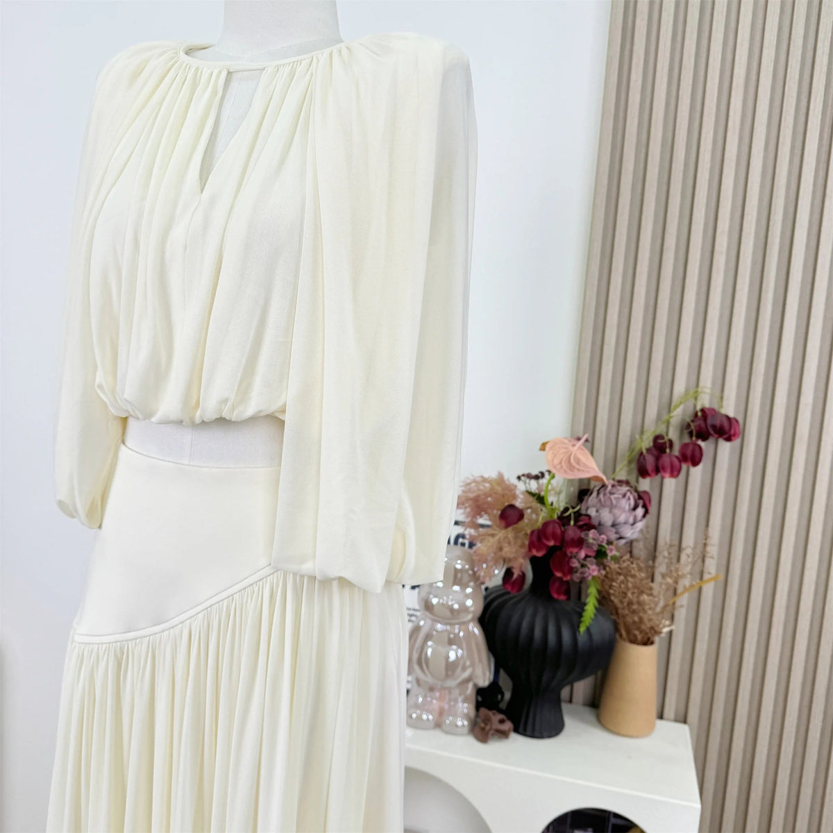 Women's Elegant Spring Summer Two Pieces Skirt Set Lady O Neck Half Sleeve Short Blouse Top + A Line Long Skirt - F.Market14:771two pieces set;5:100014064F.MarketSWomen's Elegant Spring Summer Two Pieces Skirt Set Lady O Neck Half Sleeve Short Blouse Top + A Line Long SkirtWomen's Elegant Spring Summer Two Pieces Skirt Set Lady O Neck Half Sleeve Short Blouse Top + A Line Long Skirt