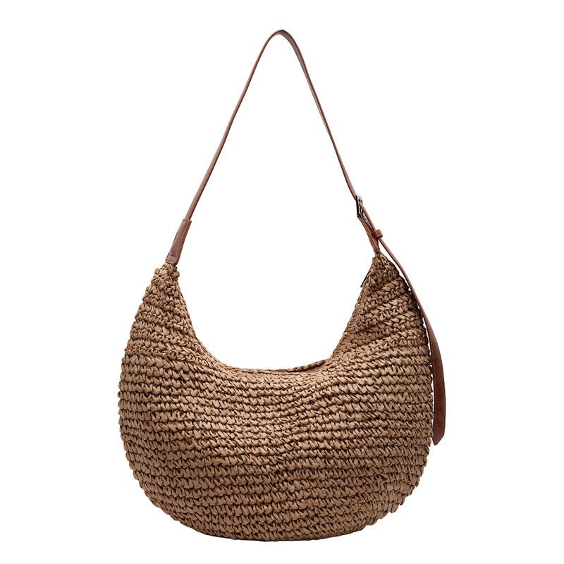Woven Bag Women Casual Large Capacity Handmade Straw Shoulder Purse - F.Market014156631844418AA295795F5605C143eproloWoven Bag Women Casual Large Capacity Handmade Straw Shoulder PurseWoven Bag Women Casual Large Capacity Handmade Straw Shoulder Purse